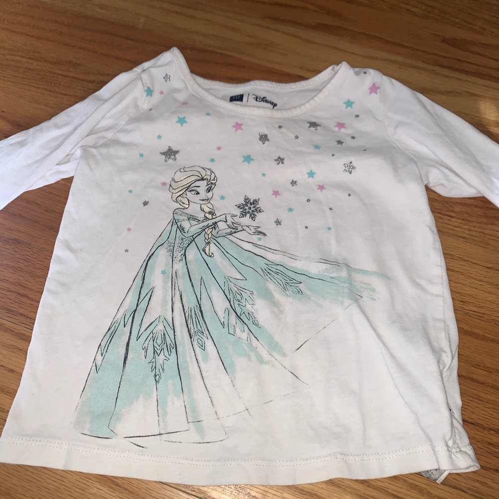 Long sleeve Elsa shirt size 3 (imo it runs small)
